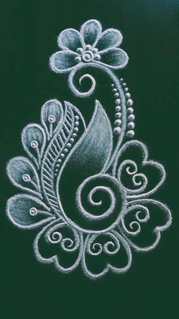 easy and simple rangoli