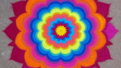 easy rangoli designs
