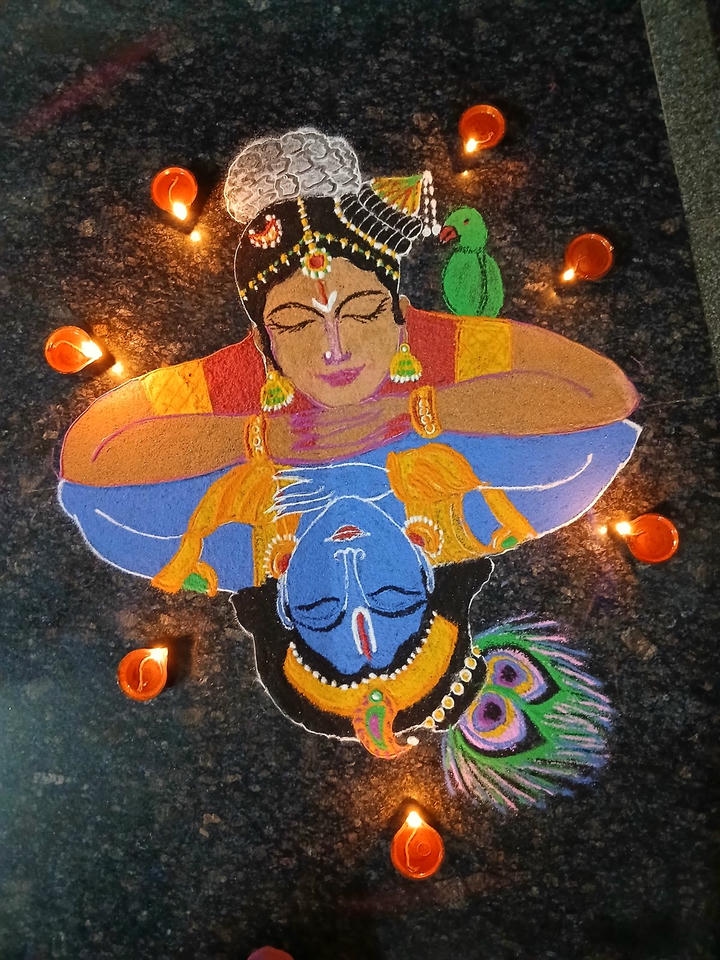 jai shree ram rangoli photo gallery