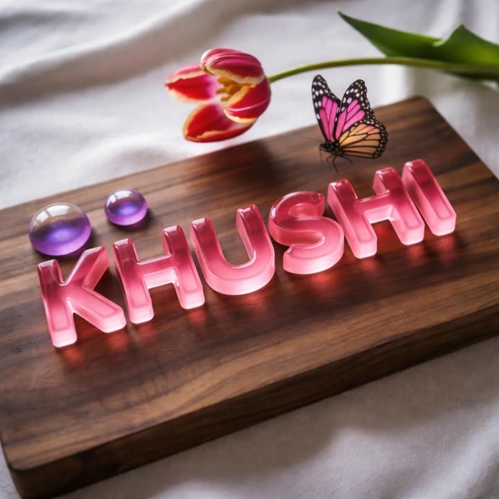 khushi name cute dp images