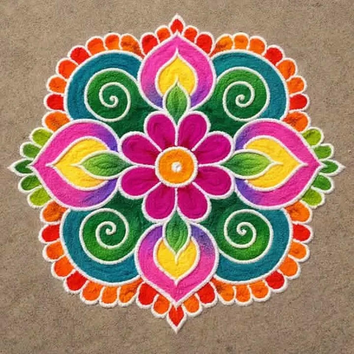 latest attractive rangoli designs