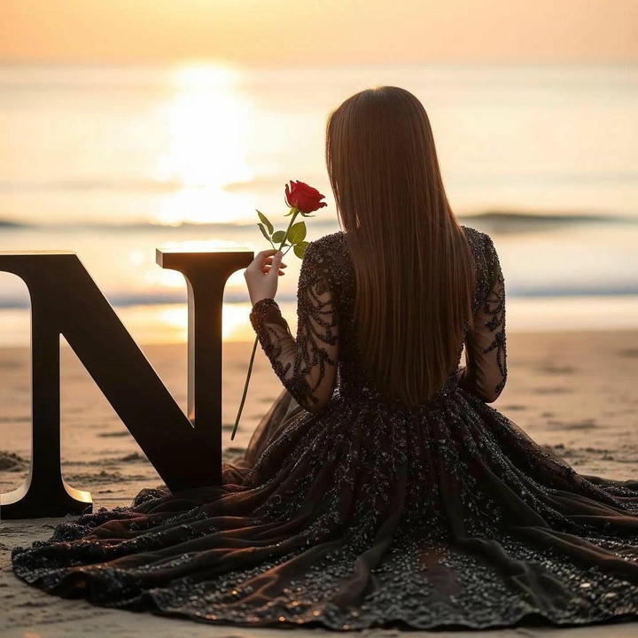 n alphabet dp girl