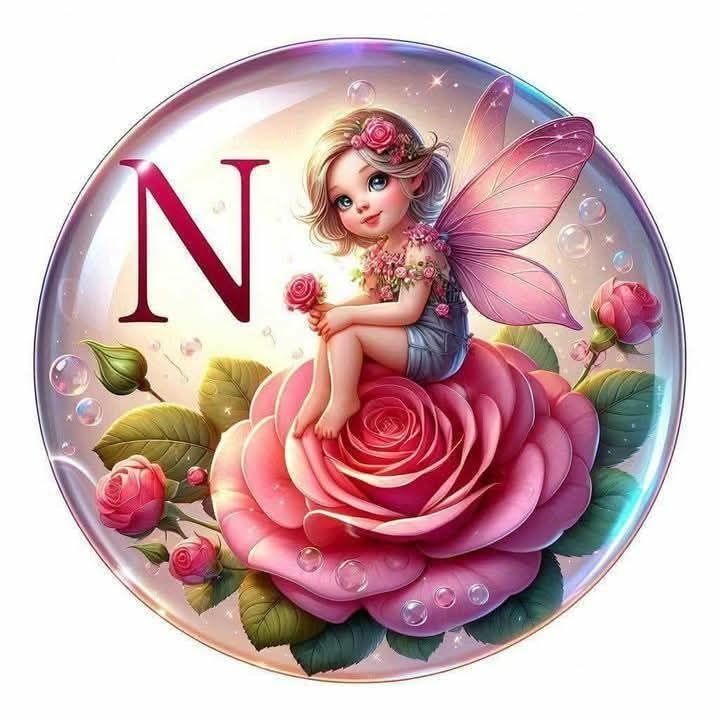 n letter dp for girls