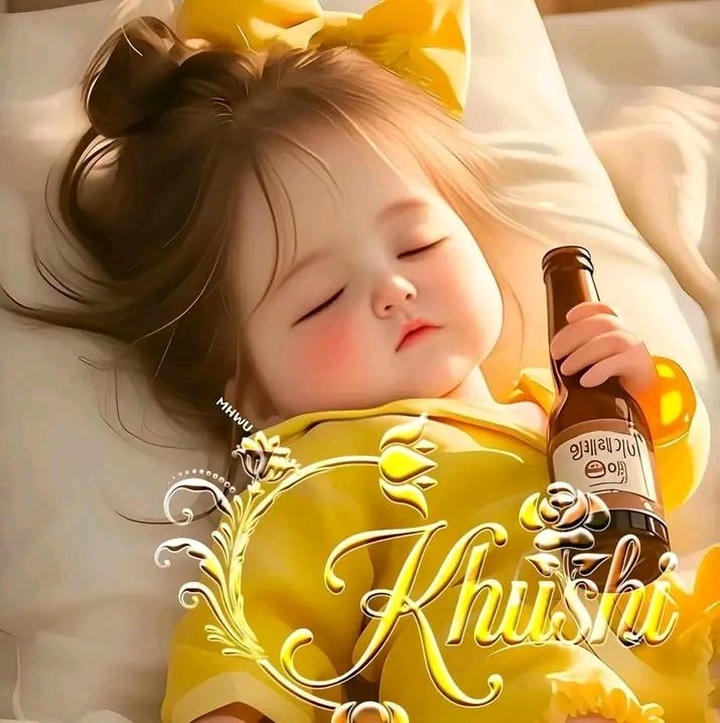 pink cute khushi name dp