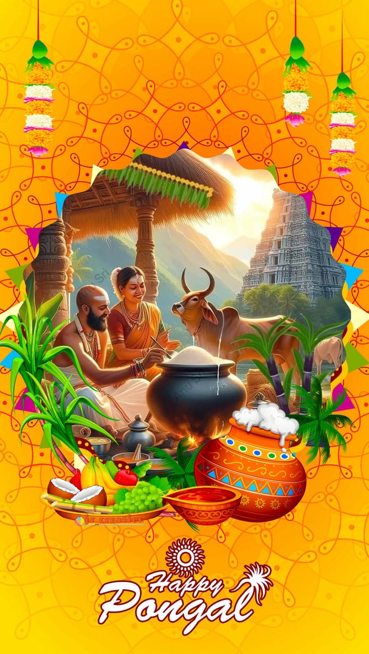 pongal festival pot images