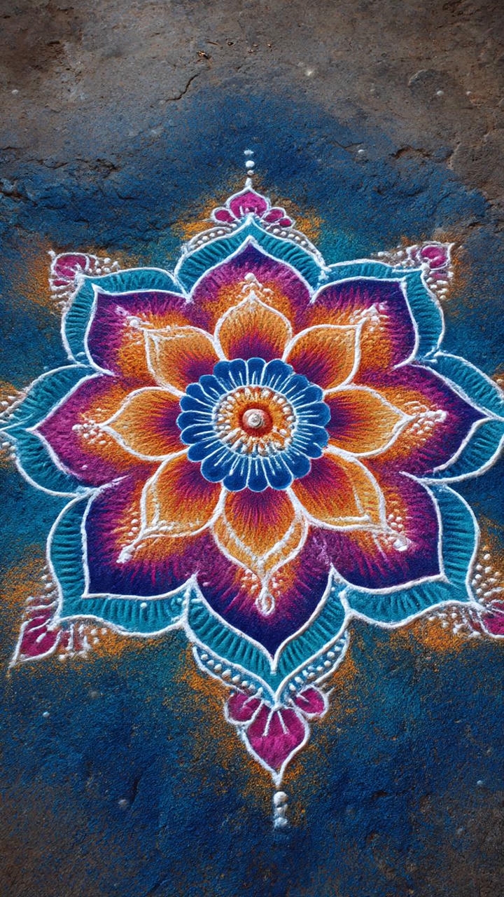 sikku rangoli kolam