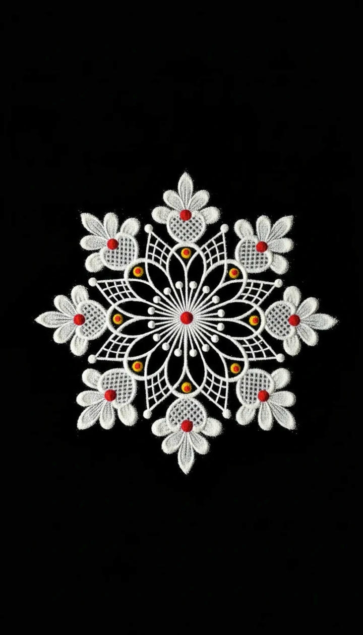 simple rangoli for beginners