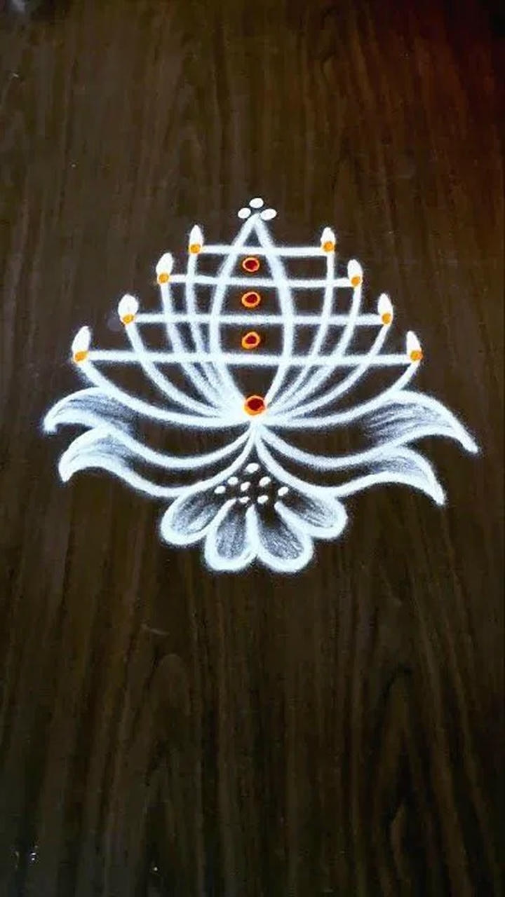 simple rangoli patterns