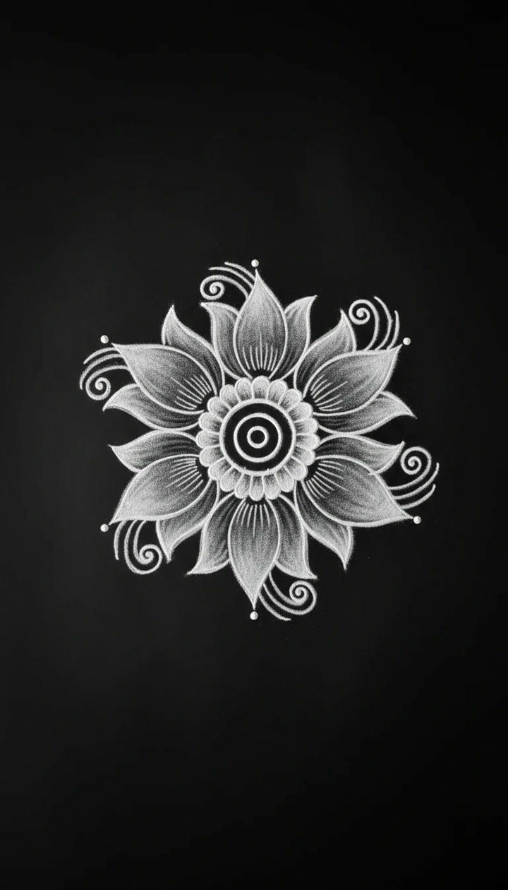 simple rangoli