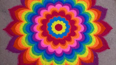 small rangoli design