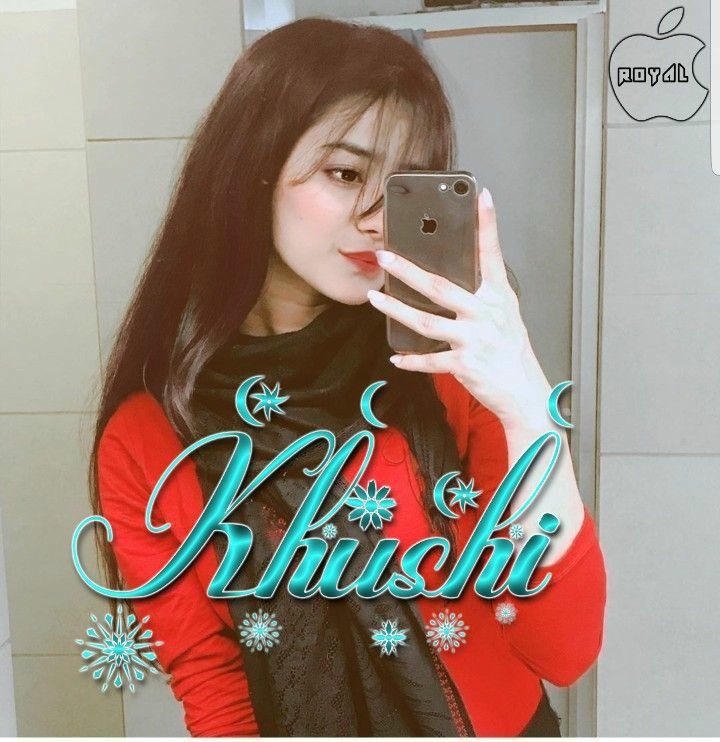 stylish cute khushi name dp