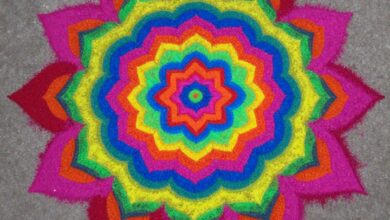 unique rangoli designs