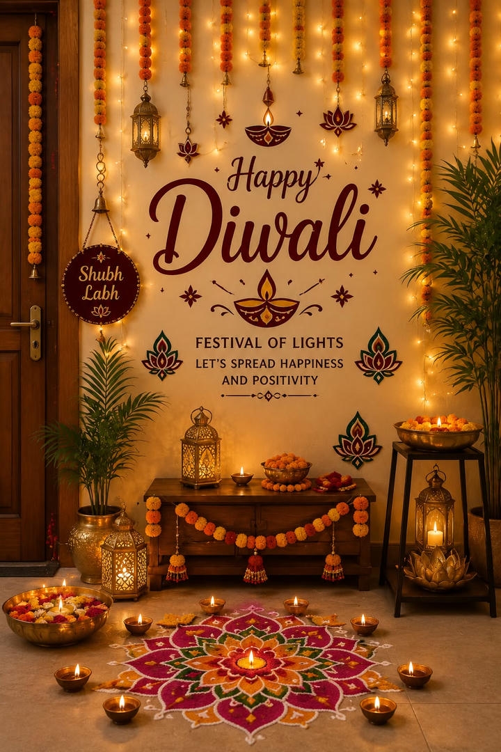 Diwali Festival 2025 Poster