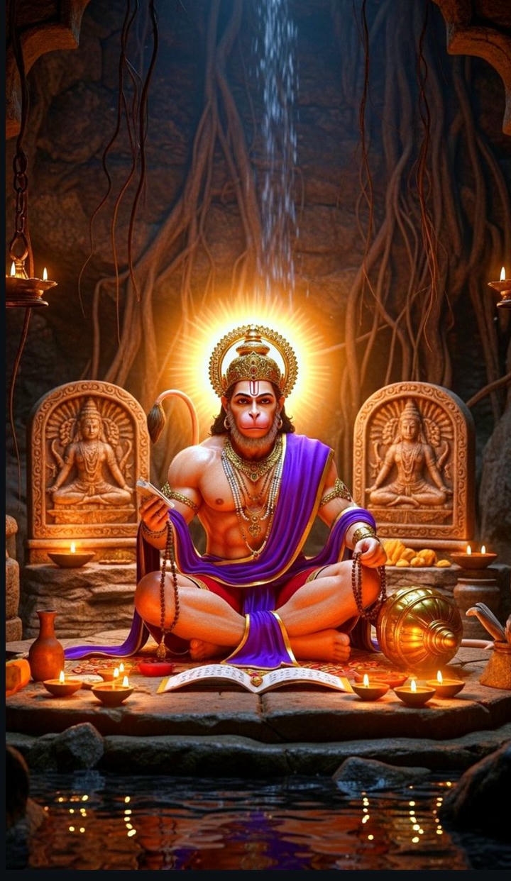 Hanuman Ji Ki Photo Black