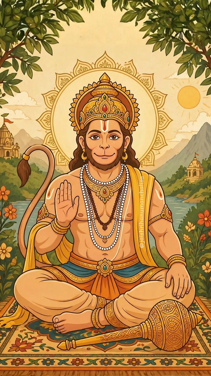 Hanuman Ji Ki Photo Flying