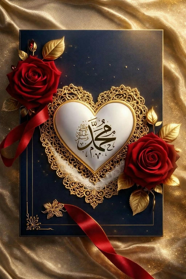 Muhammad Name DP Arabic calligraphy
