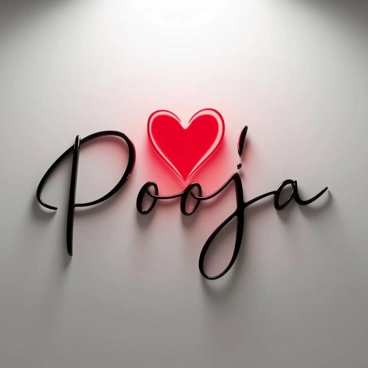 Pooja Name DP Pic