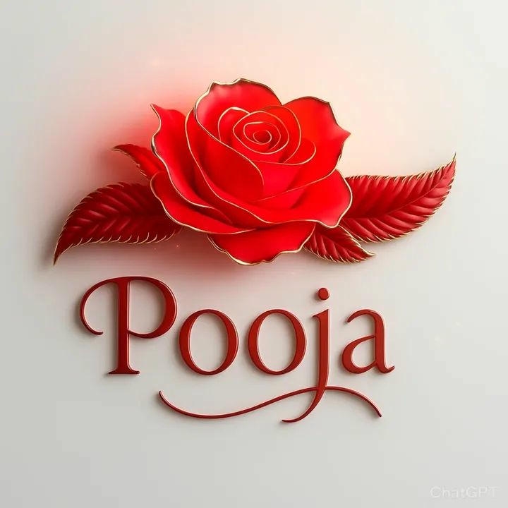 Pooja Name DP for Instagram