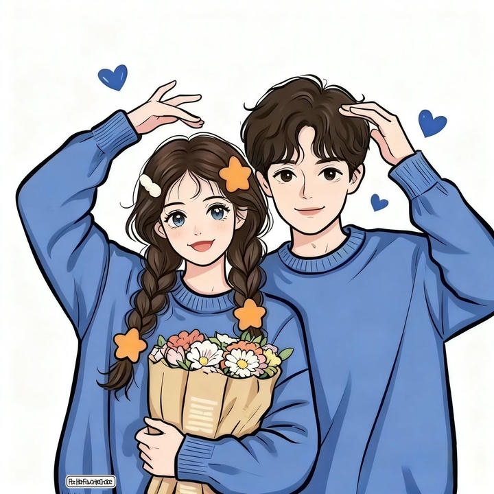 aesthetic couple dp for instagram