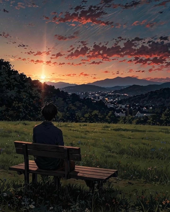 alone sad dp 4K