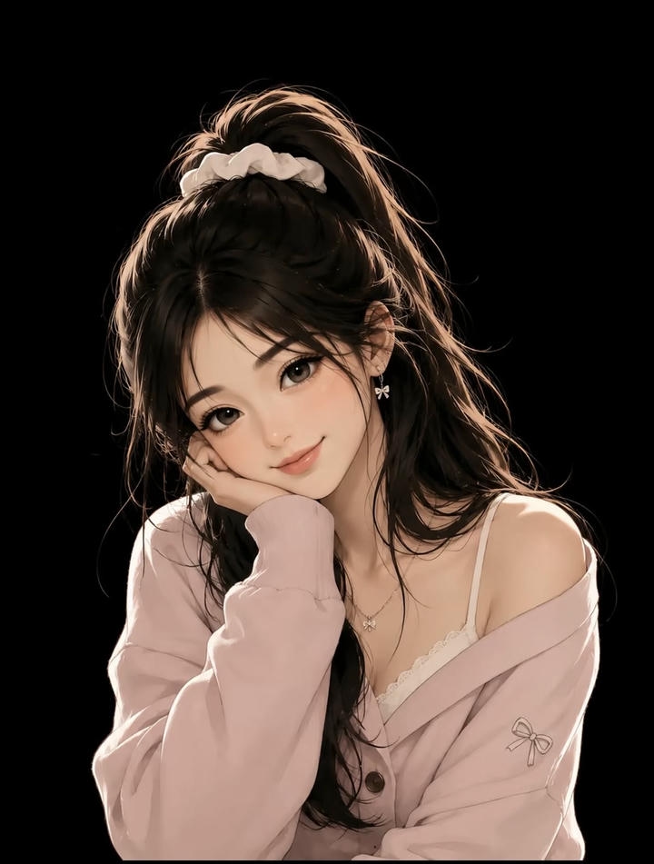 anime girl dp hd