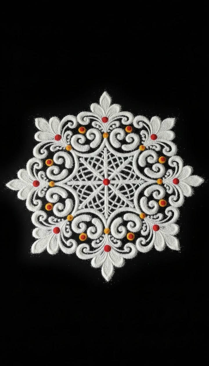 beautiful dasara rangoli