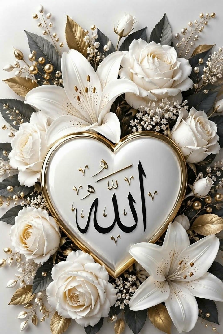 beautiful flower Allah DP HD