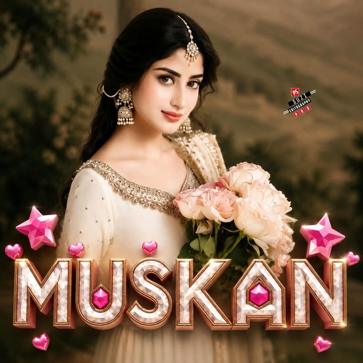 beautiful muskan name dp for instagram