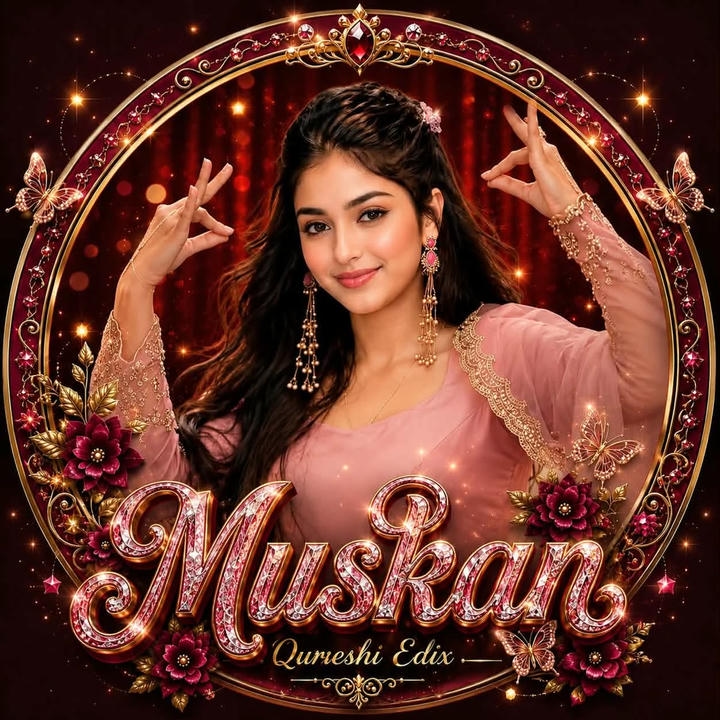 beautiful muskan name dp hd