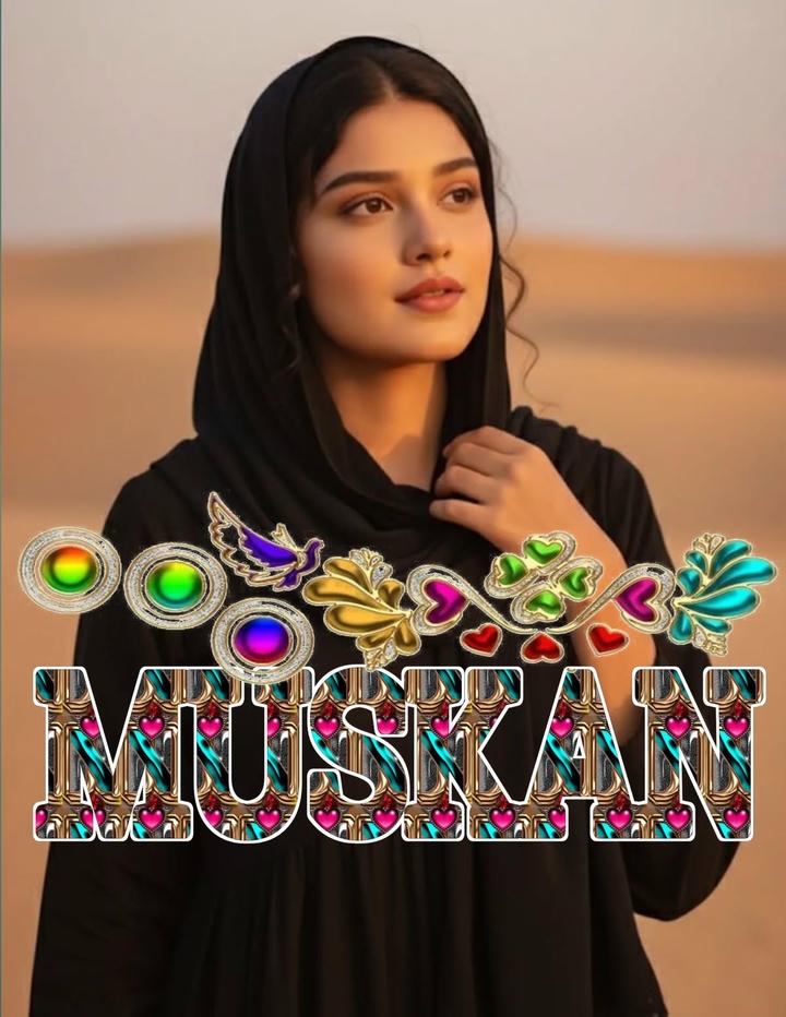 beautiful muskan name dp profile pic