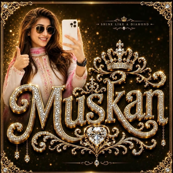 beautiful muskan name dp wallpaper