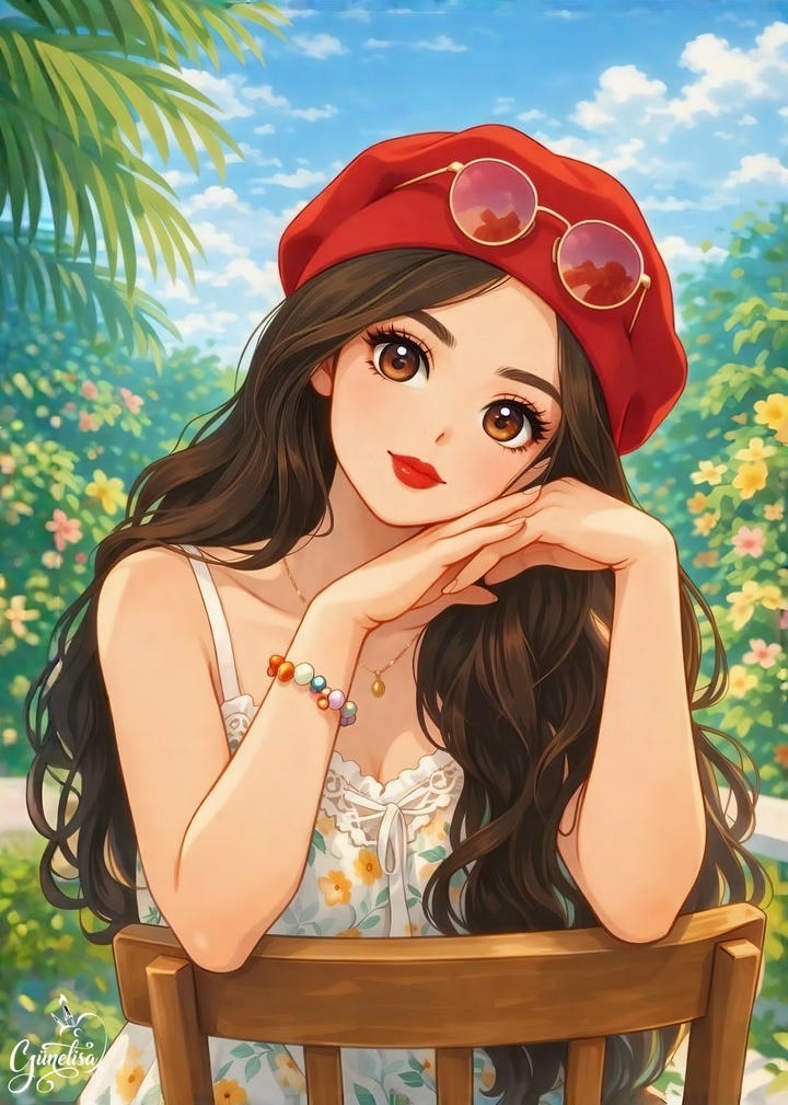 cute aesthetic anime girl dp