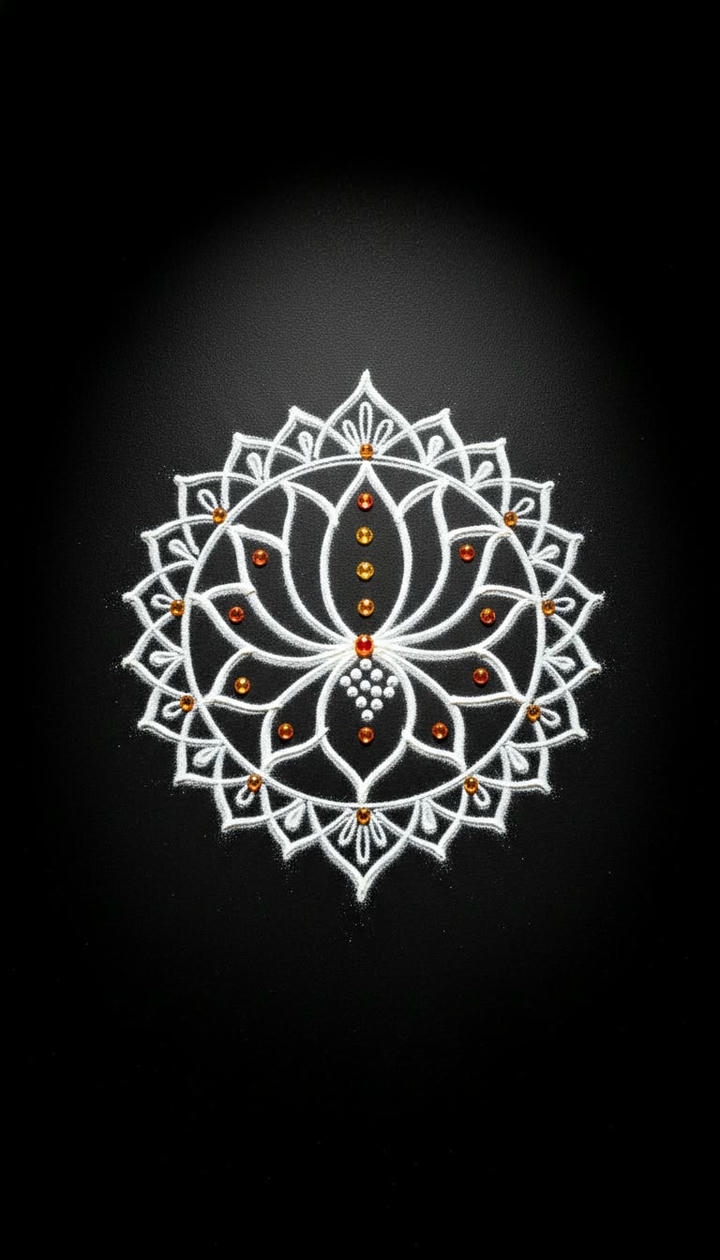 dasara rangoli design