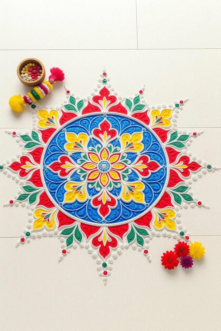 doorstep rangoli design for diwali easy and beautiful