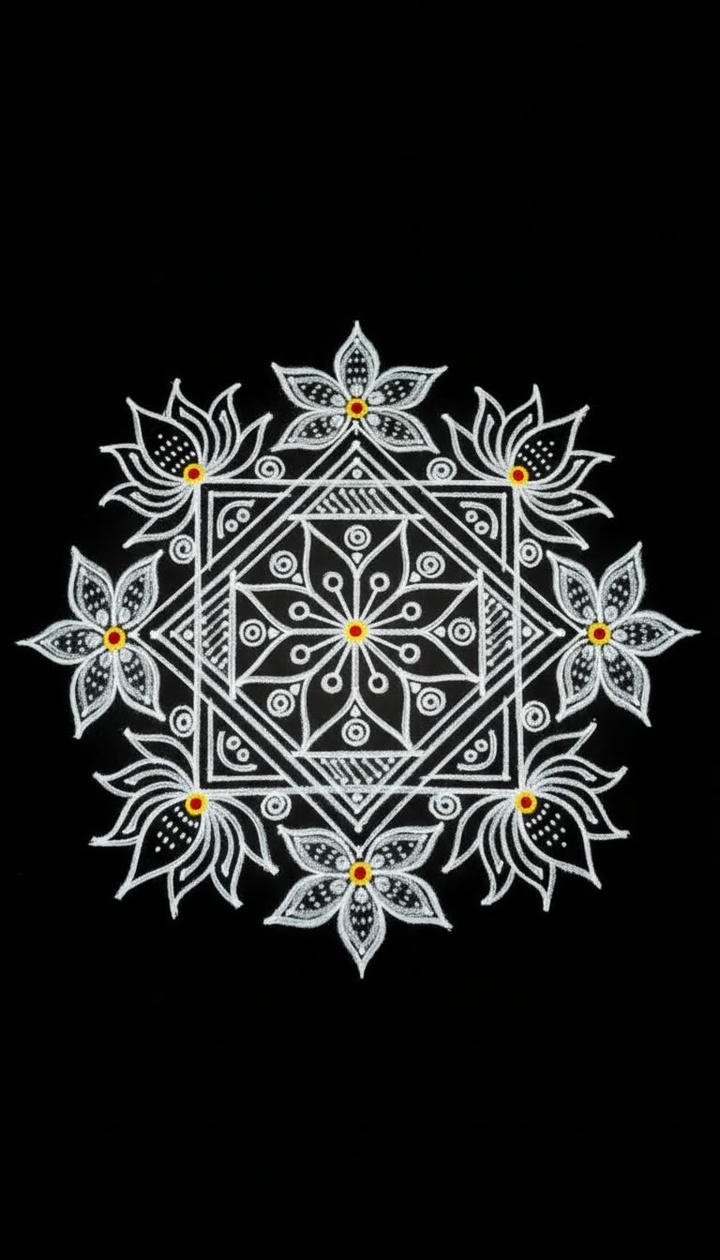 dussehra rangoli