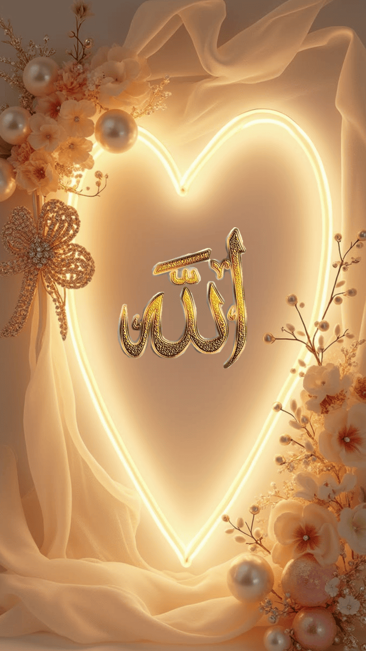 flower beautiful allah name dp english download