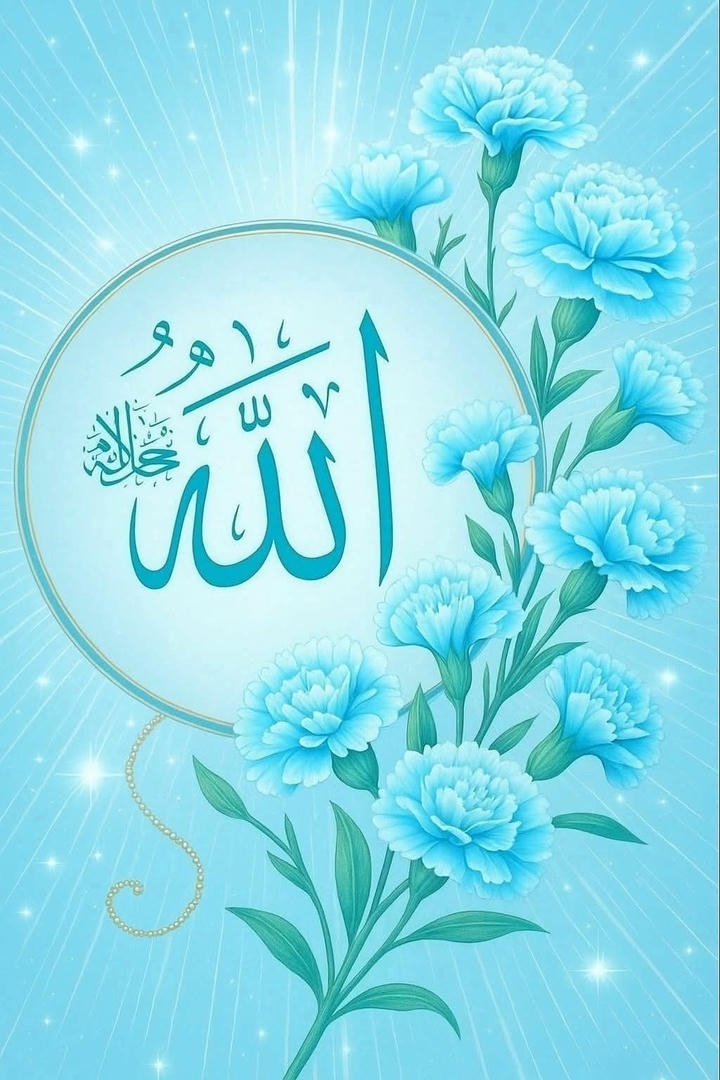 flower beautiful allah name dp english stylish