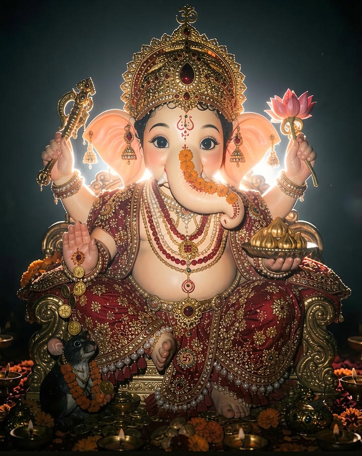 gowri ganesha festival 2026 wallpaper