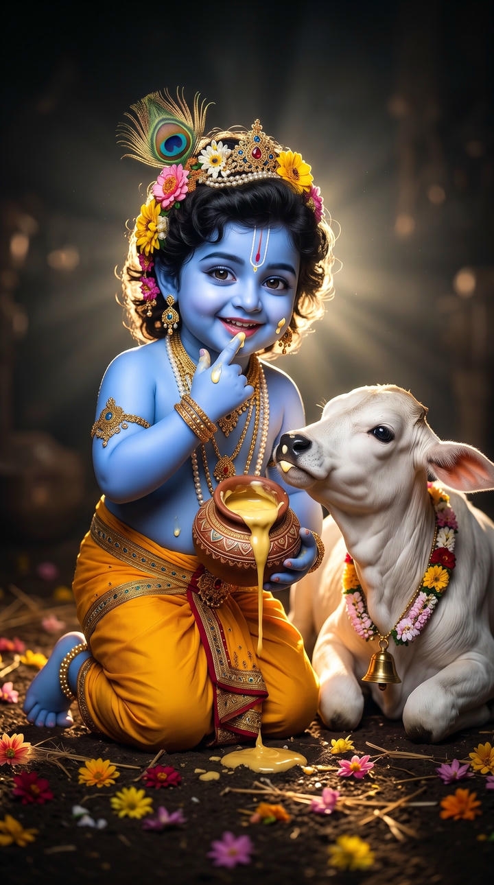 little krishna cartoon
