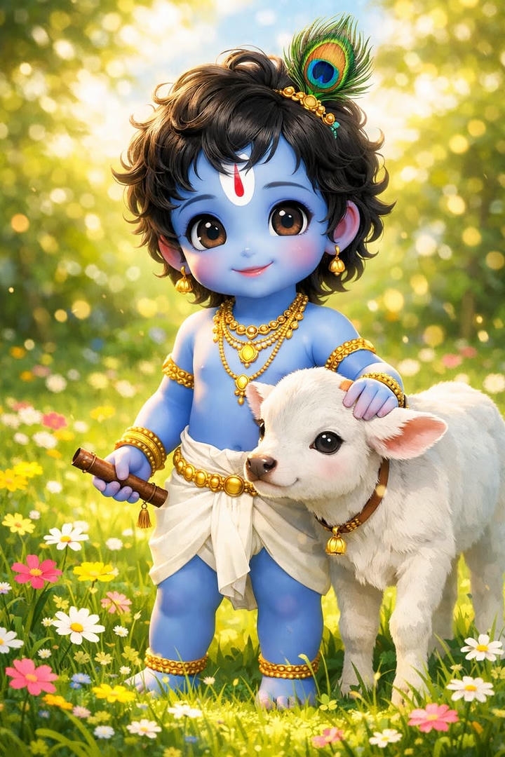 little krishna dp