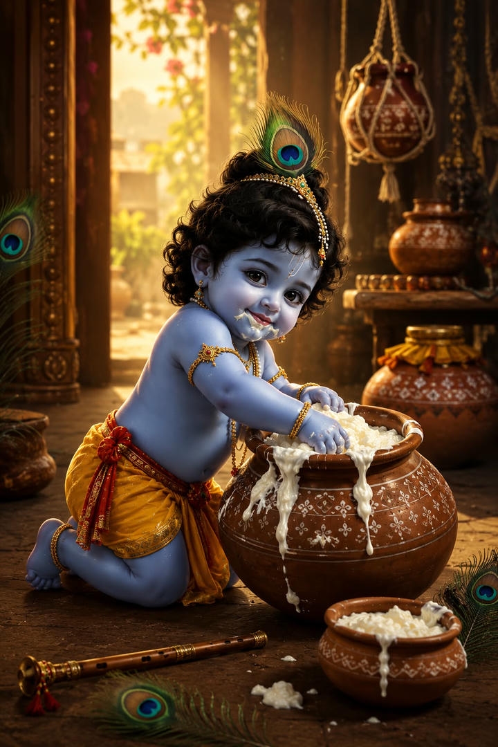 little krishna hd images