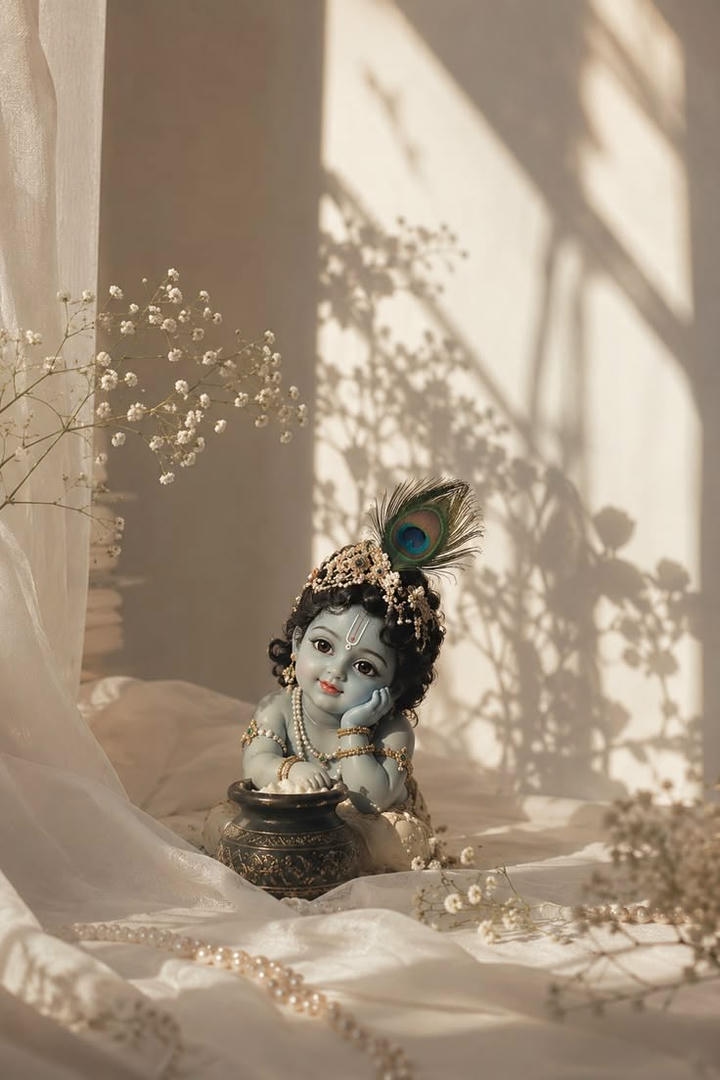 little krishna image for whatsapp