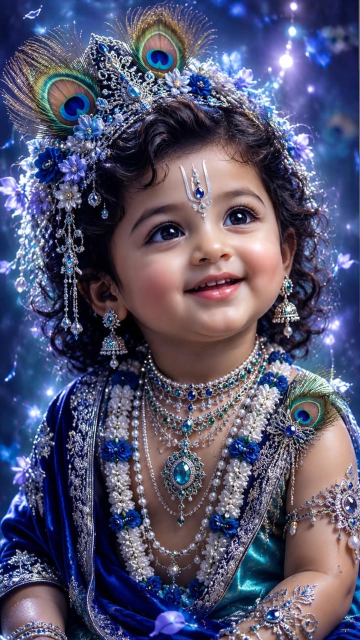 little krishna images
