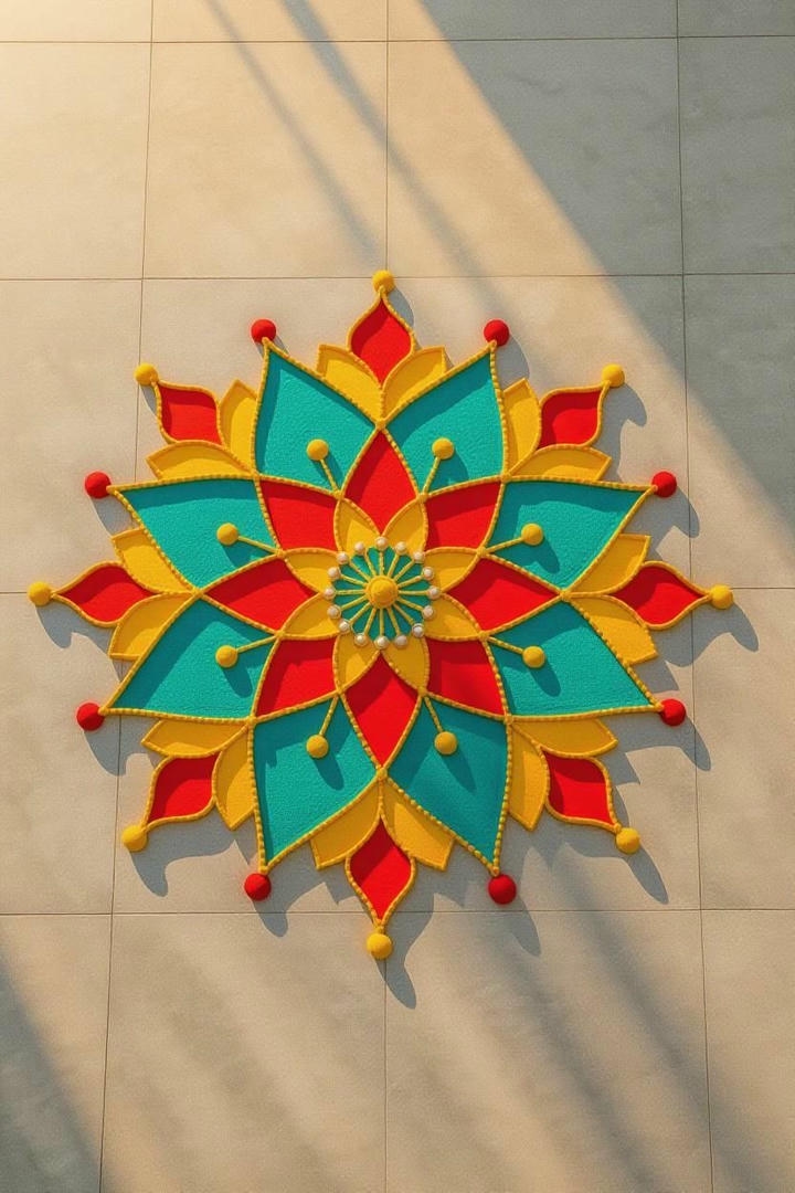 new rangoli design for diwali easy and beautiful