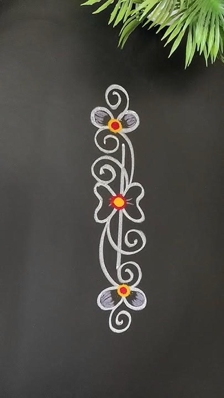 new rangoli designs easy dots