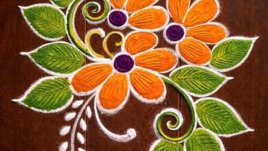 new rangoli designs easy for Diwali