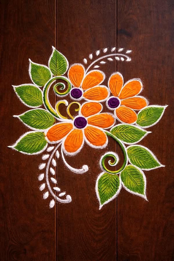 new rangoli designs easy for Diwali