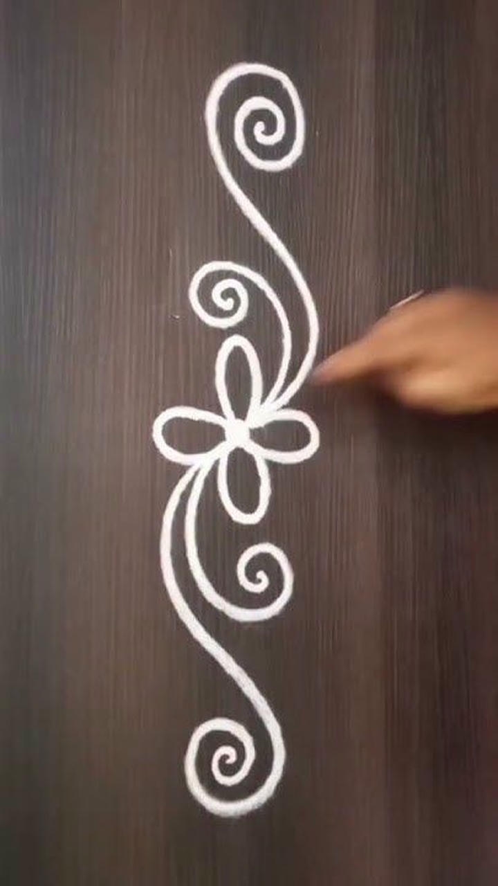 new rangoli designs easy simple