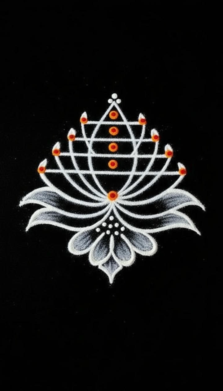 new rangoli designs easy traditional