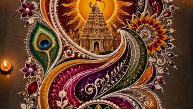 rangoli design photo
